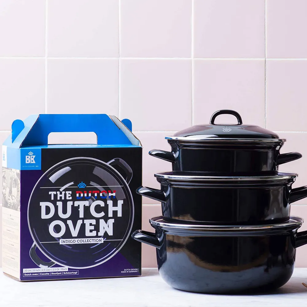 Store BK Braadpan Indigo (O26 Cm)