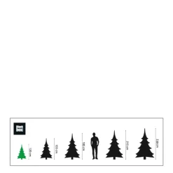 Sale Black Box Trees Kerstboom Millington (H120 X O71 Cm)