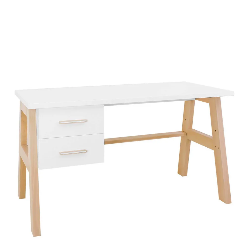 Online Bopita Bureau Lisa Wit/Naturel