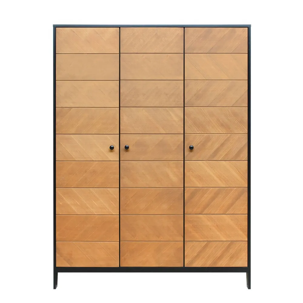 Cheap Bopita 3-Deurskast Job Vintage Honey