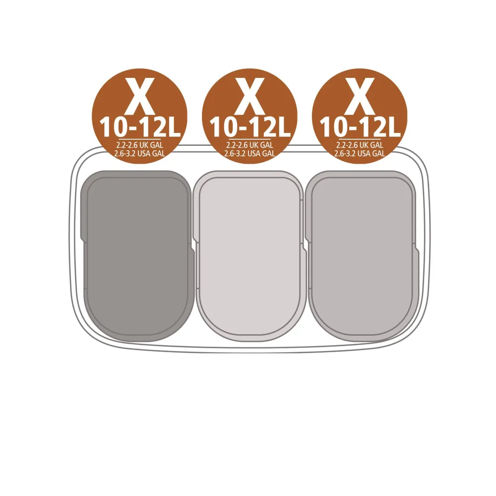 Best Sale Brabantia Bo Pedaalemmer (3X11L)