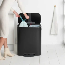 Cheap Brabantia Bo Prullenbak (2X30L) (Afvalscheiding)