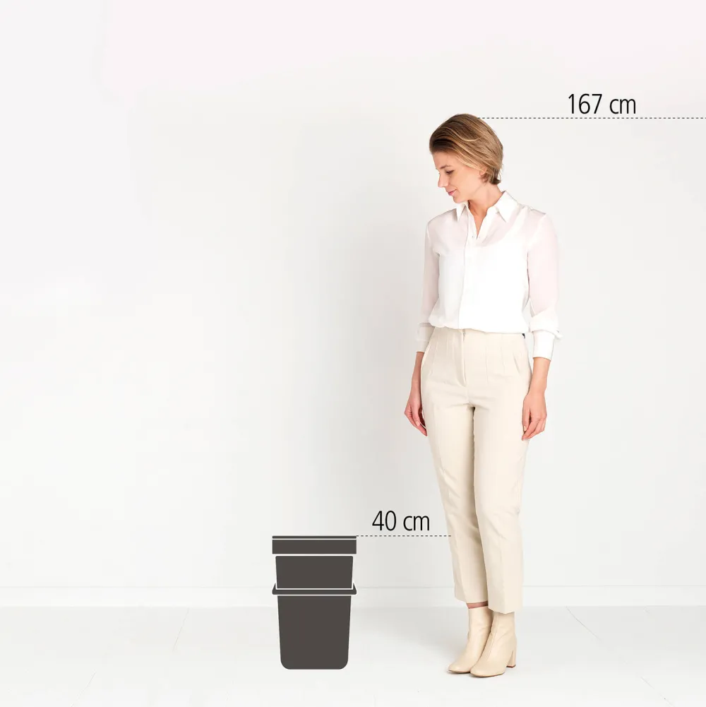 Clearance Brabantia Sort & Go Prullenbak (16L)