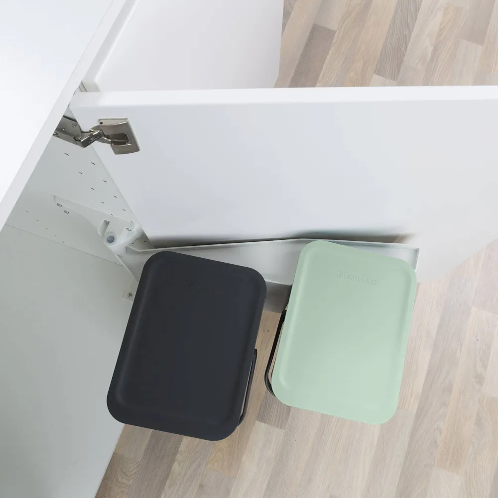 Discount Brabantia Sort & Go Prullenbak (2X12L)