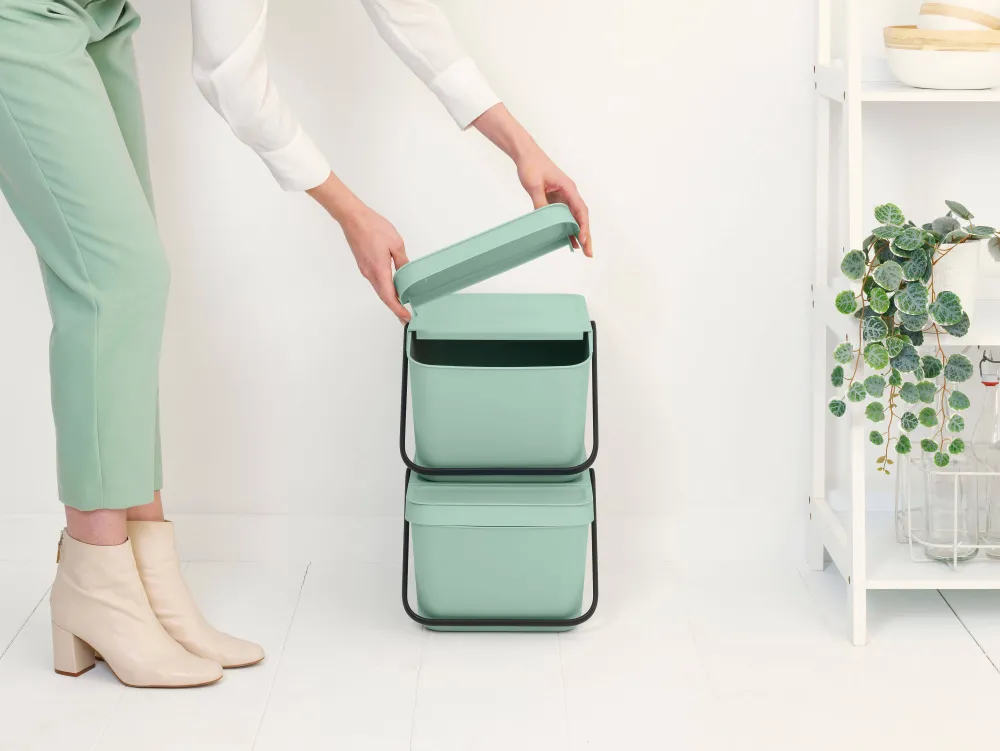 Outlet Brabantia Sort & Go Stapelbaar Stapelbare Afvalemmer (20L)