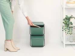 Outlet Brabantia Sort & Go Stapelbaar Stapelbare Afvalemmer (20L)