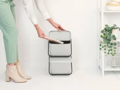Outlet Brabantia Sort & Go Stapelbaar Stapelbare Afvalemmer (20L)