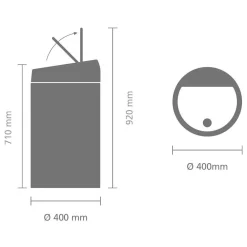 Shop Brabantia Touch Bin Prullenbak (60L)