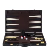 Backgammon Ingelegd 46 X 30 Cm Zwart Backgammon Ingelegd Zwart (46X30 Cm)|Buffalo Best Sale