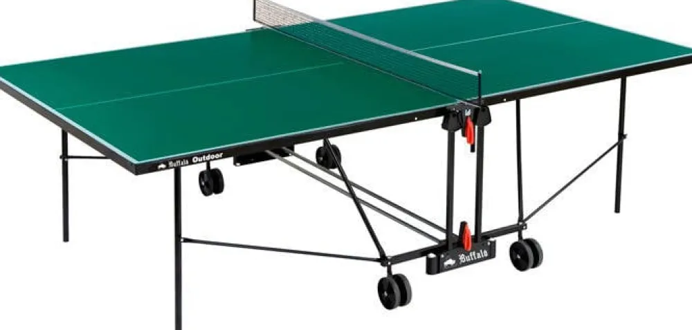 Basic Outdoor Tafeltennistafel (Groen)|Buffalo New