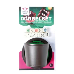 Dobbel Beker+Deksel Inclusief Stenen Dobbelbeker Met Deksel (Inclusief Stenen)|Buffalo Sale