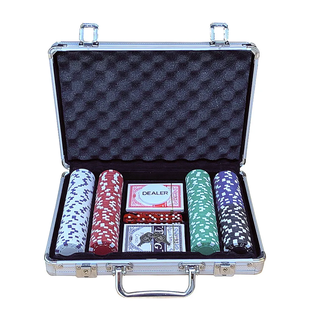 Pokerset Koffer Aluminium 200 Chips Pokerset In Aluminium Koffer (200 Chips)|Buffalo Cheap