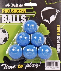 Pro Tafelvoetbalballetjes Set Van 6 (Blauw)|Buffalo Fashion