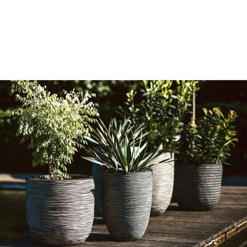 Bloempot Nature Rib (O43X41 Cm)|Capi Cheap