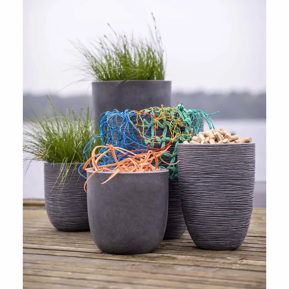 Bloempot Waste Rib (O43X41 Cm)|Capi Cheap