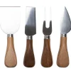 Outlet CasaLupo Kaasmesjes Met Houder - 4 Stuks