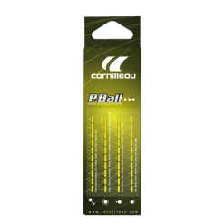 Tafeltennisballen P-Ball *** Wit 3 St. Tafeltennisballen P-Ball *** 3 Stuks (Wit)|Cornilleau Shop