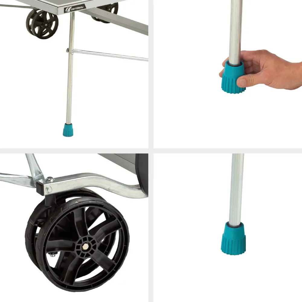 100X Outdoor Tafeltennistafel (Blauw)|Cornilleau Discount