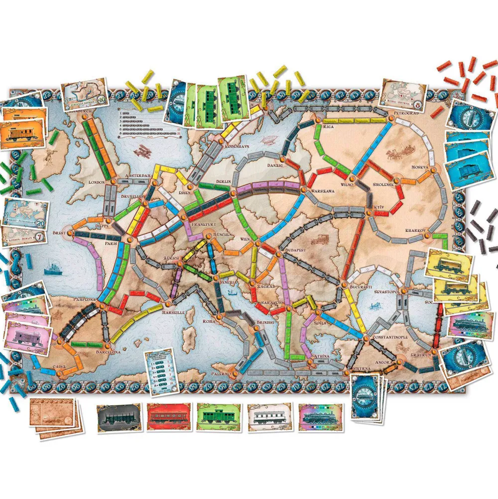 Ticket To Ride Europa|Days of Wonder Store
