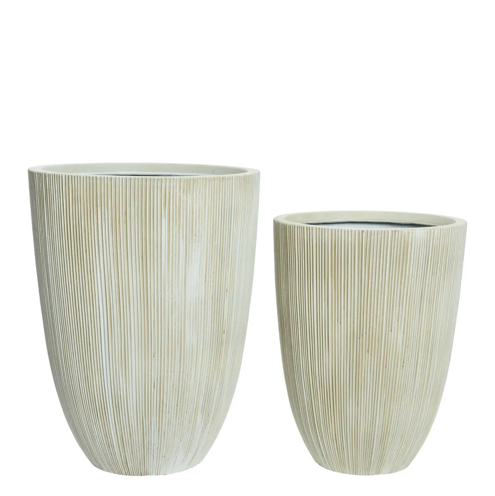 Bloempot Lennox Set Van 2 (O44, 37 Cm)|Decoris Flash Sale