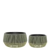 Bloempotten Ruby Set Van 2 (O48 En O36 Cm)|Decoris Best Sale