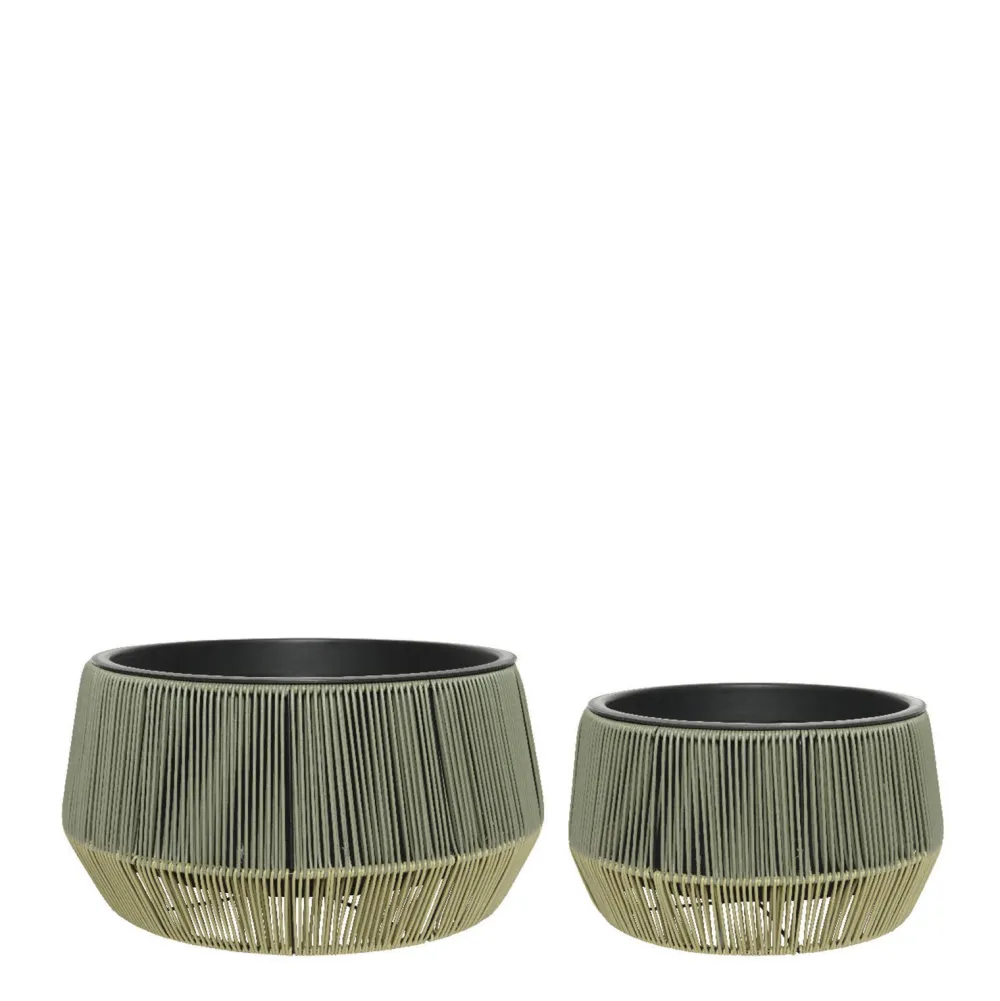Bloempotten Ruby Set Van 2 (O48 En O36 Cm)|Decoris Best Sale