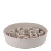 Best Sale District 70 Hondenvoerbak Bamboo Dog Slow Feeder - O 21 Cm - Merengue