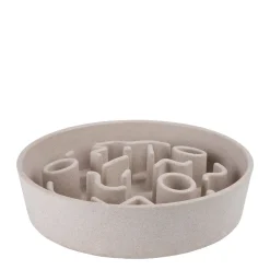 Best Sale District 70 Hondenvoerbak Bamboo Dog Slow Feeder - O 21 Cm - Merengue