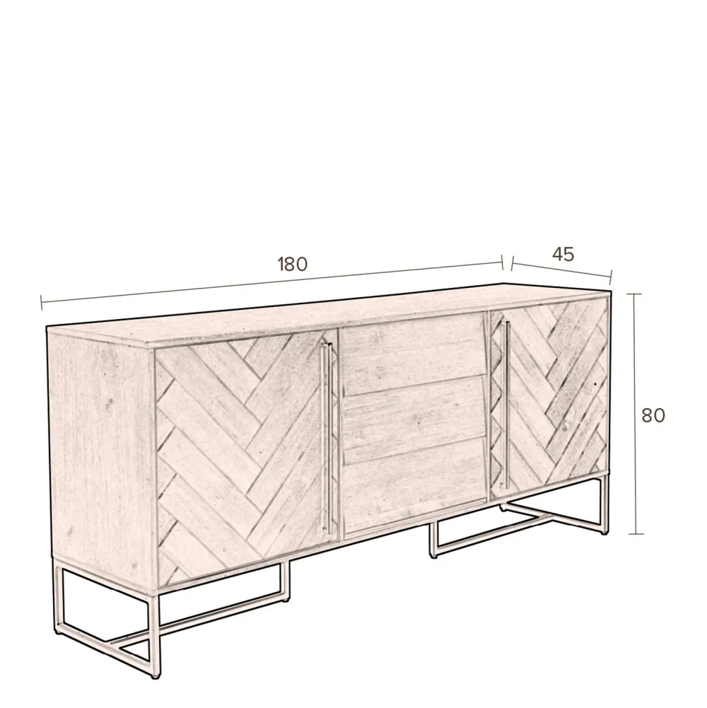 Best Sale Dutchbone Dressoir Class