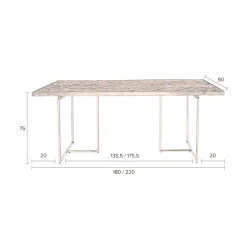 Clearance Dutchbone Eetkamertafel (180X90 Cm) Class