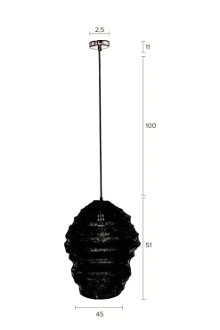 Store Dutchbone Hanglamp Luca