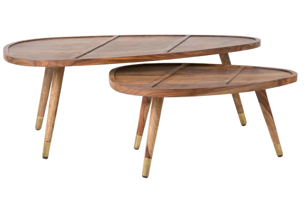 Store Dutchbone Sham Salontafel (Set Van 2)