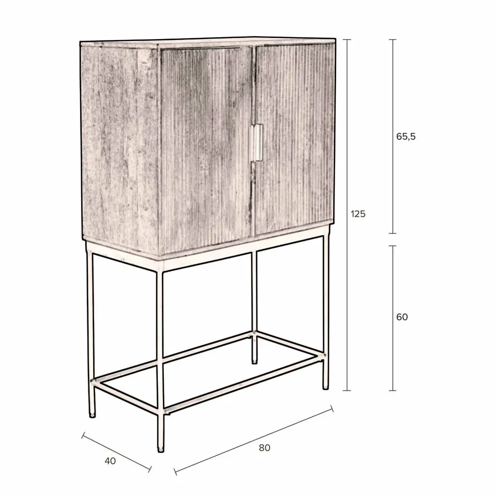 Best Sale Dutchbone Wandkast Saroo