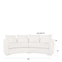 Cheap Dutchbone 3-Zitsbank Fernon