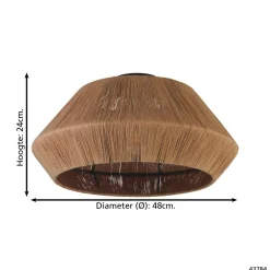 Online EGLO Plafondlamp Alderney (O48 Cm)
