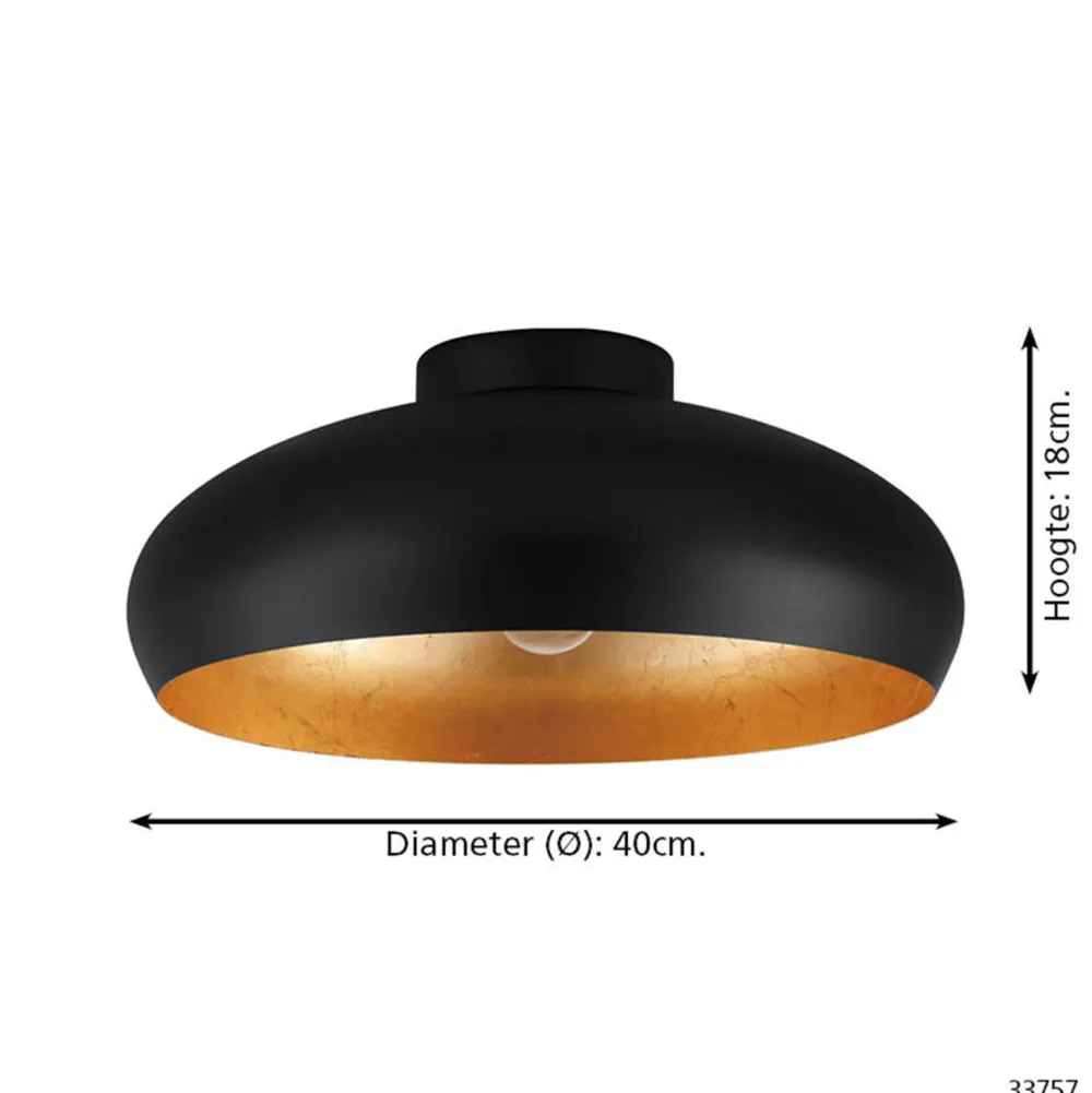 Outlet EGLO Plafondlamp Mogano