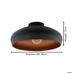 Hot EGLO Plafondlamp Mogano