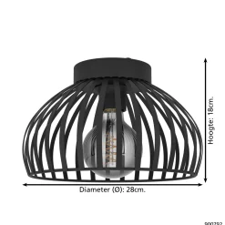 Hot EGLO Plafondlamp Mogano 3