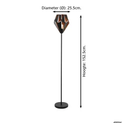 Shop EGLO Vloerlamp Carlton 1