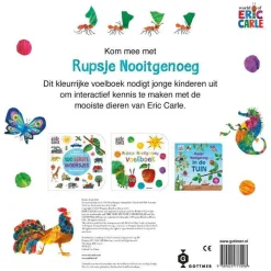 Eric Carle Rupsje Nooitgenoeg Voelboek Vol Dieren|wehkamp New