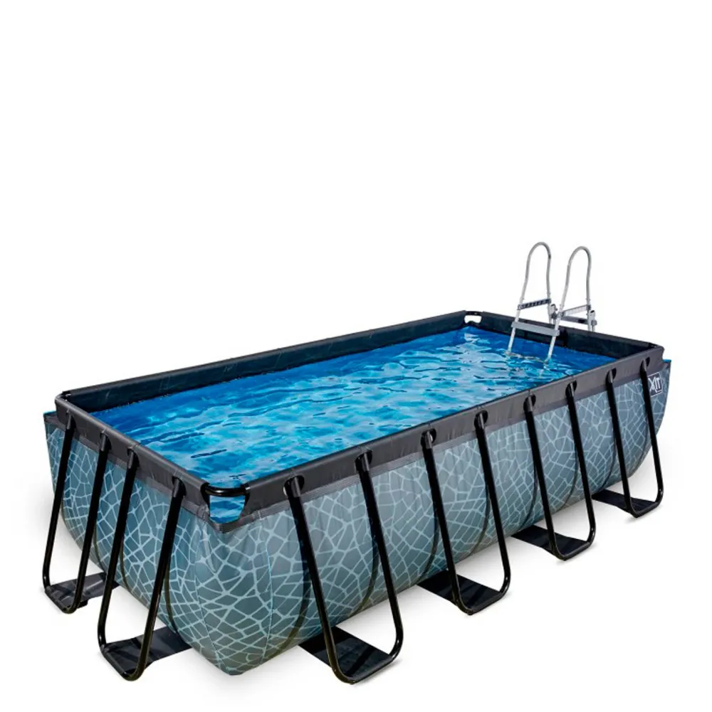 Frame Pool 400 X 200 X 100 Premium Grijs|EXIT Best Sale
