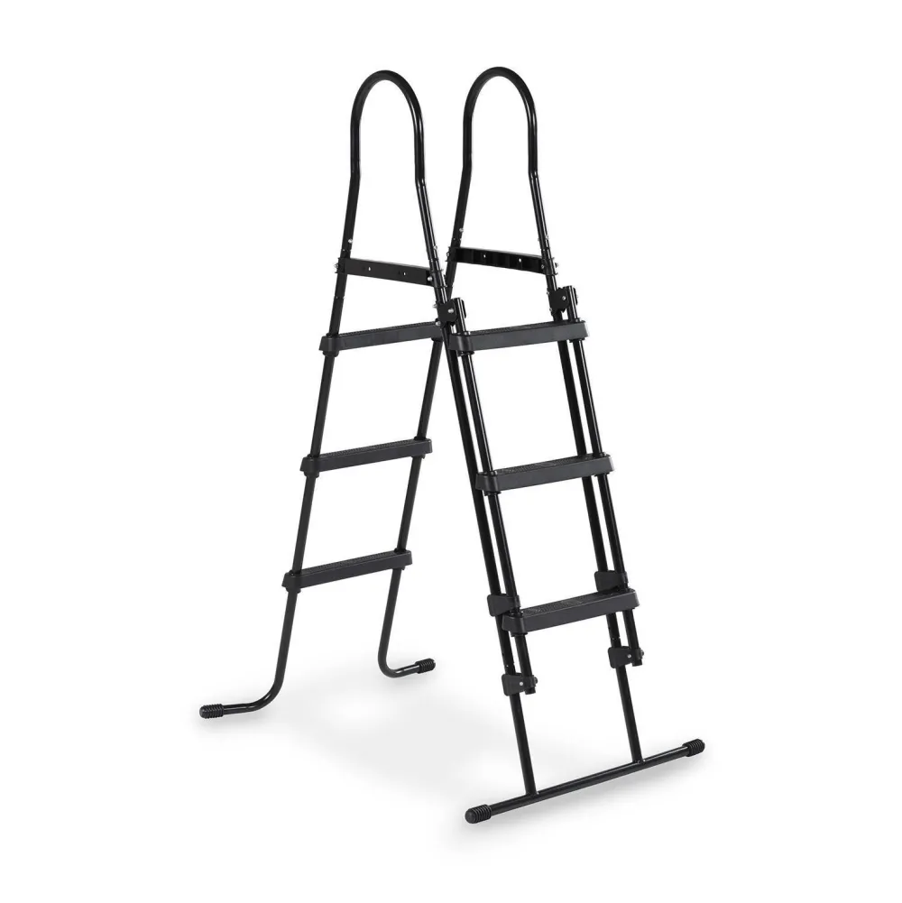 Frame Pool Ladder 91-107Cm (43") - Black|EXIT Discount