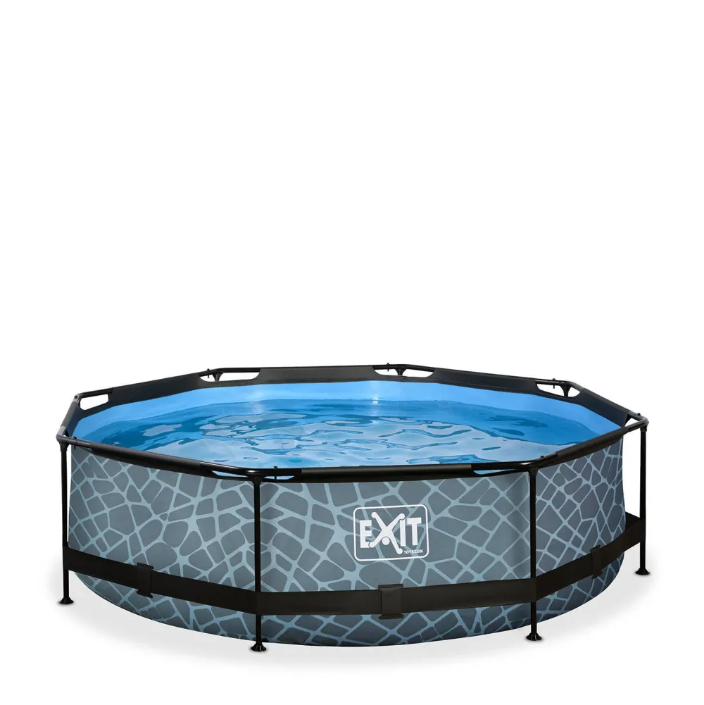 Frame Pool O300X76Cm (12V Cartridge Filter) – Grijs|EXIT Shop
