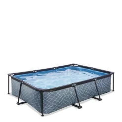Frame Pool 300X200X65Cm (12V Cartridge Filter) - Grijs|EXIT Best