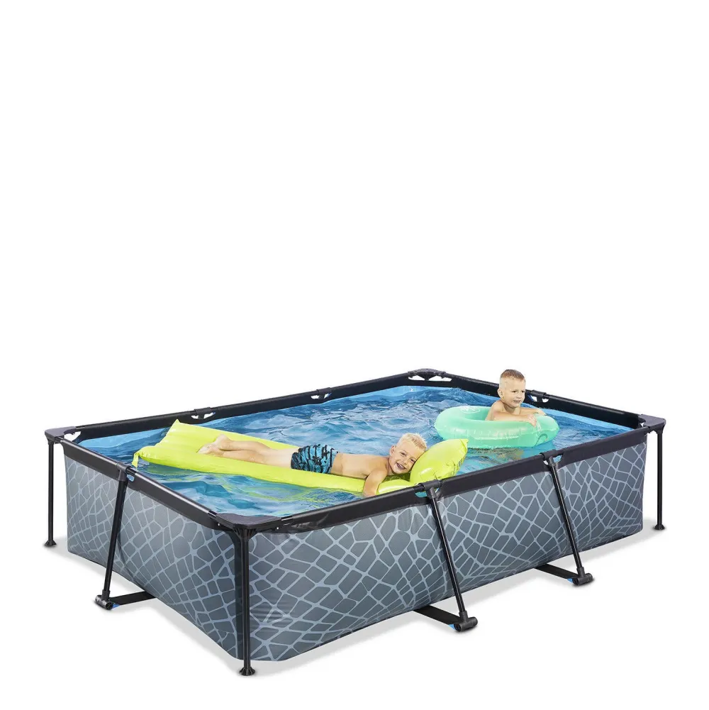 Frame Pool 300X200X65Cm (12V Cartridge Filter) - Grijs|EXIT Best