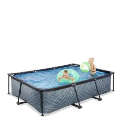 Frame Pool 300X200X65Cm (12V Cartridge Filter) - Grijs|EXIT Best