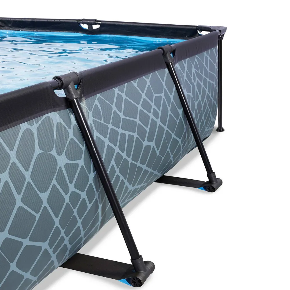 Frame Pool 300X200X65Cm (12V Cartridge Filter) - Grijs|EXIT Clearance