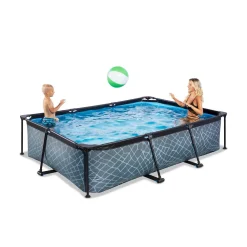 Frame Pool 300X200X65Cm (12V Cartridge Filter) - Grijs|EXIT Clearance