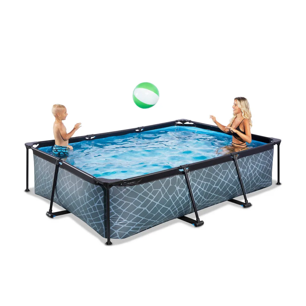 Frame Pool 300X200X65Cm (12V Cartridge Filter) - Grijs|EXIT Clearance