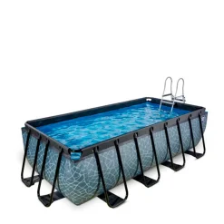 Frame Pool 4X2X1M Grijs|EXIT Shop